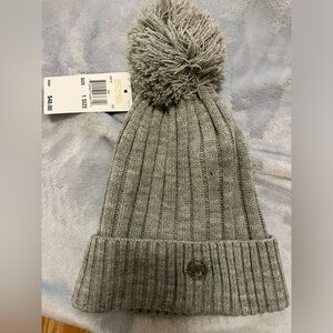 Michael Kors winter hat with pom pom grey